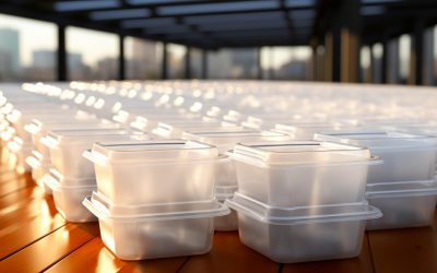 Cum se curăță containerele de plastic stivuibile?