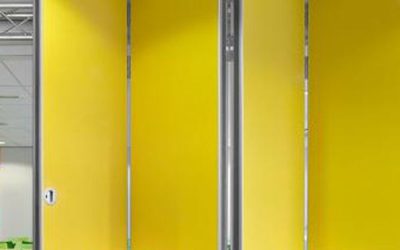 Transformarea spațiului cu un perete despărțitor glisant