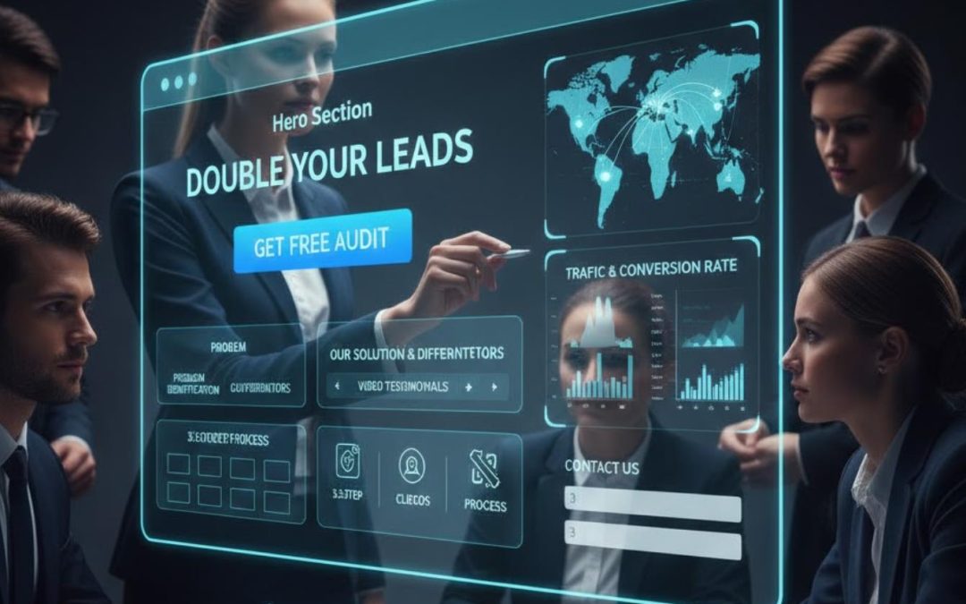 Structura paginilor de prezentare care generează lead-uri calificate