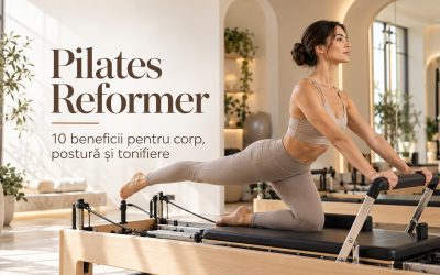 Pilates Reformer: 10 beneficii pentru corp, postură și tonifiere