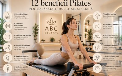 12 beneficii Pilates pentru sănătate, mobilitate și siluetă